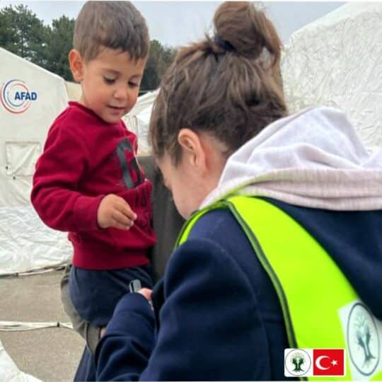 Aid Distributed in Turkey