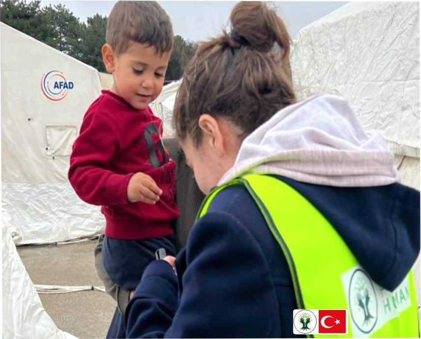 Aid Distributed in Turkey