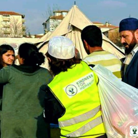 Aid Distributed in Turkey