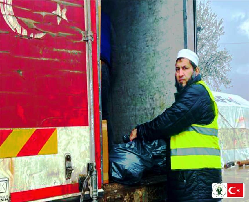 Aid Distributed in Turkey