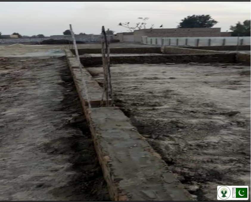 School Project under construction in Sindh Pakistan
