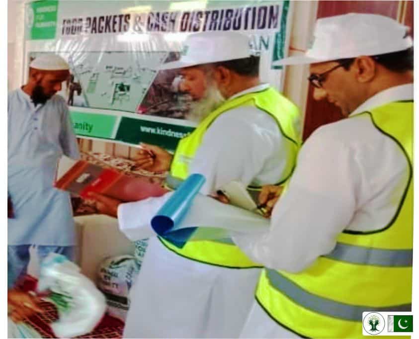 Food & Cash Distributed in Sindh Pakistan