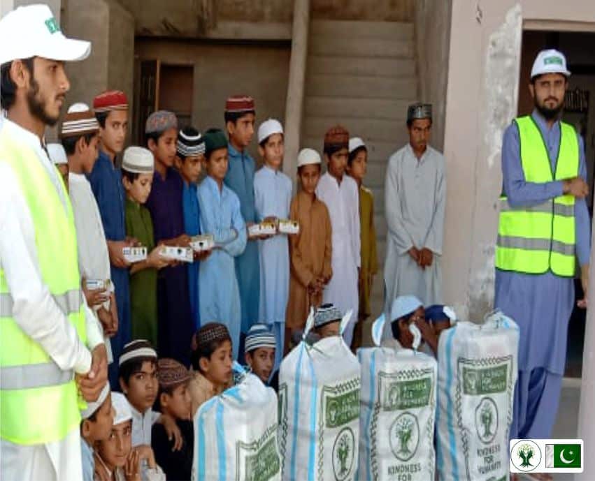 Food Packets Distributed in Sindh Pakistan